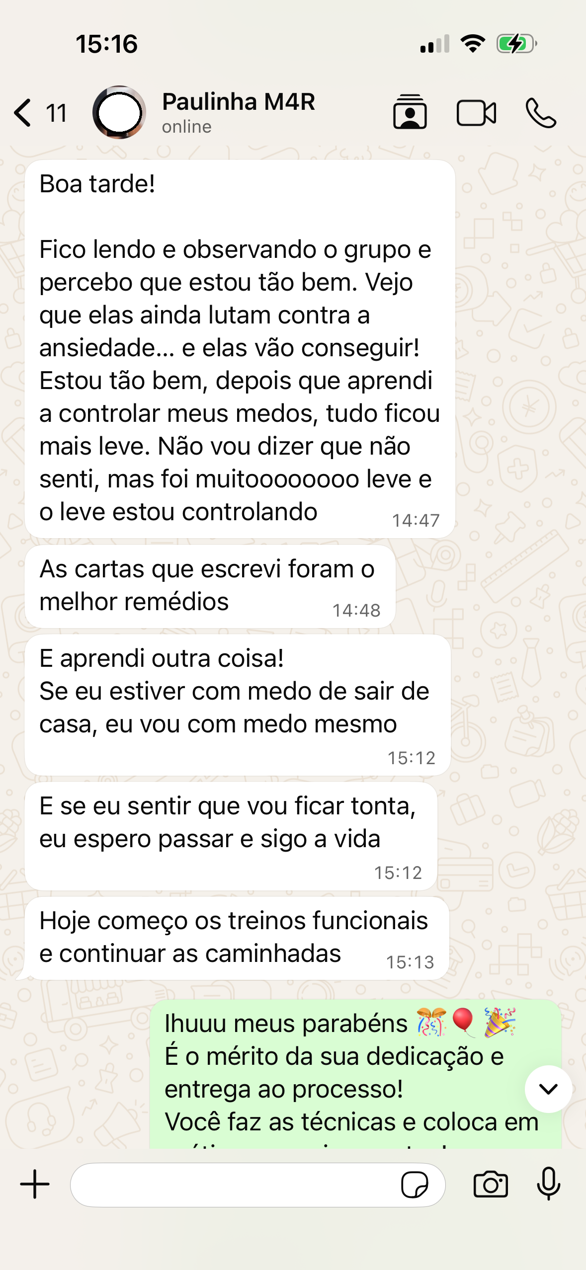 Depoimento de Paulinha