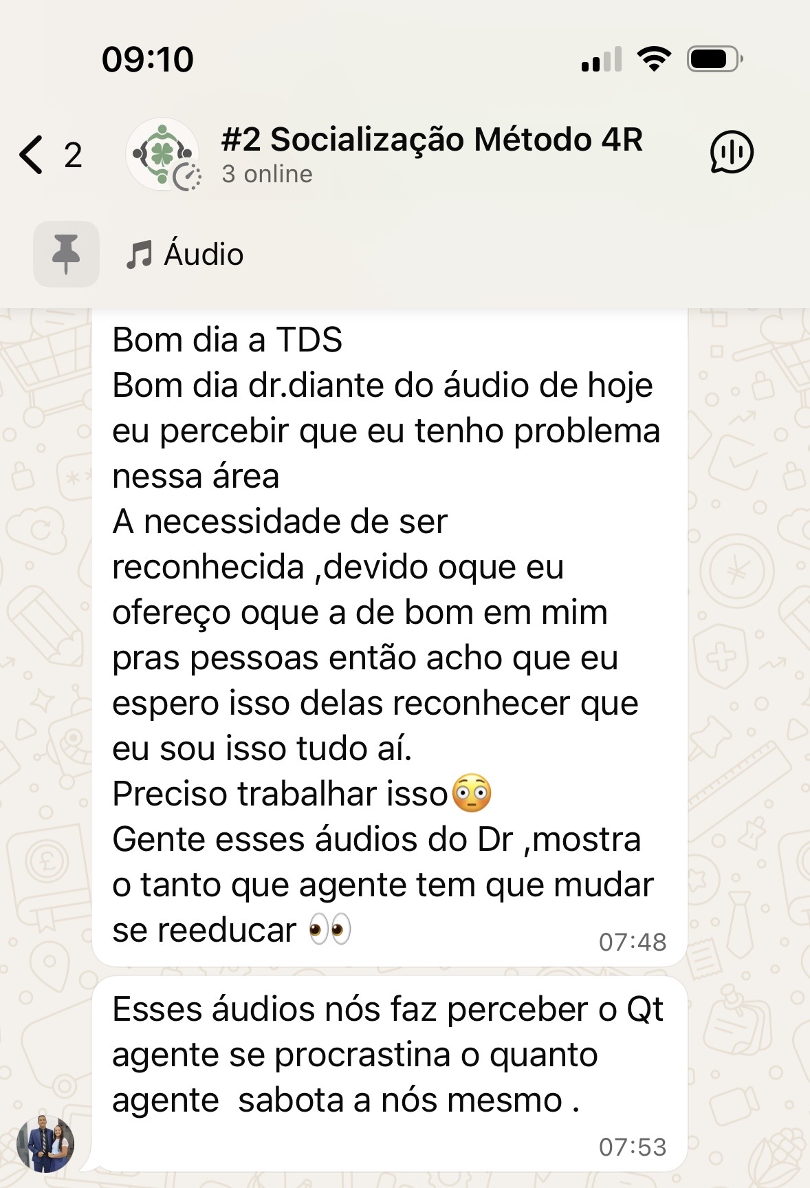 Depoimento de Vanessa